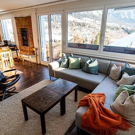 Daire Edelweiss Casa Surmir Flims